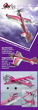 Dancing Wings Hobby E17 YAK55 800mm Wingspan EPP Foam 3D Aerobatic Aircraft RC Airplane Trainer