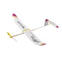 P1B-1 Rubber Band Powered Airplane Hand Launch Level Elastic Powered RC Aircraft DIY Assembly Sky Voyager