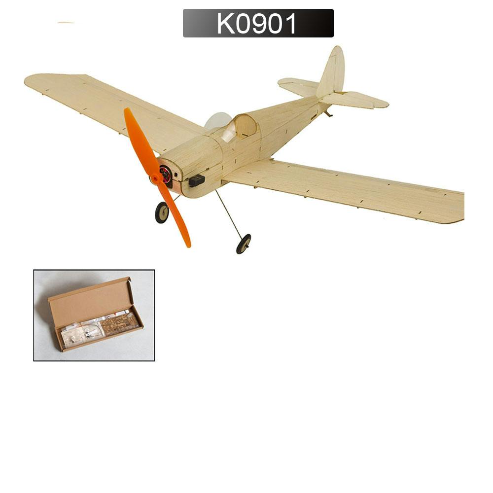 Dancing Wings Hobby Micro Spacewalker 460mm Wingspan Balsa Wood RC Airplane Kit with Power System